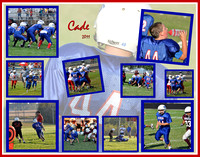 football collage